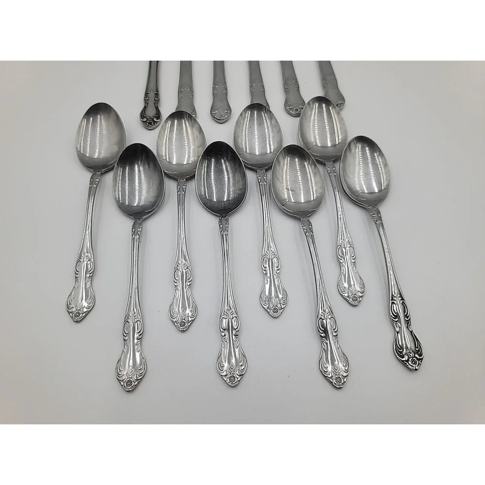 14 pc VALHALLA Embassy Classic Easterling Stainless Flatware‎ Japan